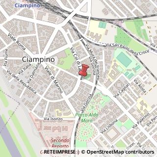 Mappa Via Principessa Pignatelli, 42, 00043 Ciampino, Roma (Lazio)