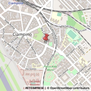 Mappa Via Principessa Pignatelli, 31, 00043 Ciampino, Roma (Lazio)