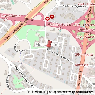 Mappa Via Marcello Garosi, 23-29, 00128 Roma, Roma (Lazio)