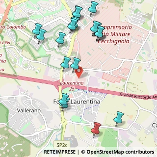 Mappa Via Mario Carucci, 00143 Roma RM, Italia (1.301)