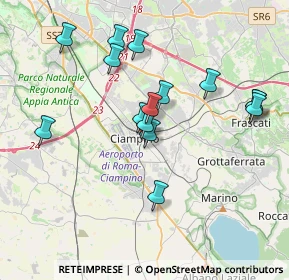 Mappa Via Pier Paolo Pasolini, 00043 Ciampino RM, Italia (3.81)