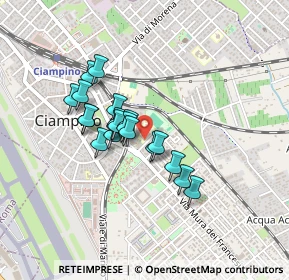 Mappa Via Pier Paolo Pasolini, 00043 Ciampino RM, Italia (0.3415)