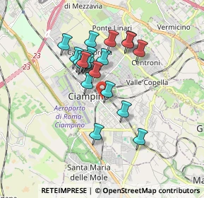 Mappa Via Pier Paolo Pasolini, 00043 Ciampino RM, Italia (1.5265)