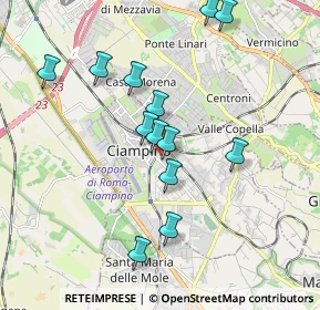 Mappa Via Pier Paolo Pasolini, 00043 Ciampino RM, Italia (1.89308)