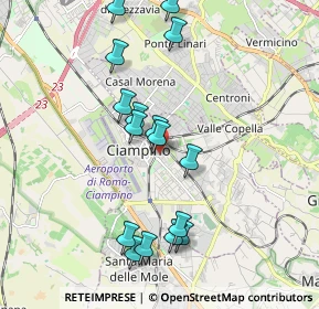 Mappa Via Pier Paolo Pasolini, 00043 Ciampino RM, Italia (2.0475)