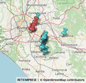 Mappa Via Umberto Pavoni, 00046 Grottaferrata RM, Italia (8.2195)