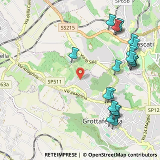 Mappa Via Montiglioni, 00046 Grottaferrata RM, Italia (1.41)