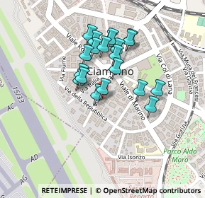 Mappa Via Dalmazia, 00043 Ciampino RM, Italia (0.1885)