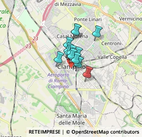 Mappa Via Dalmazia, 00043 Ciampino RM, Italia (0.87)
