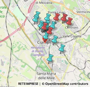 Mappa Via della Repubblica, 00043 Ciampino RM, Italia (1.482)