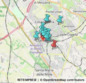 Mappa Via della Repubblica, 00043 Ciampino RM, Italia (0.88)