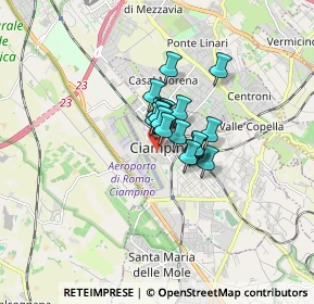 Mappa Via della Repubblica, 00043 Ciampino RM, Italia (0.822)