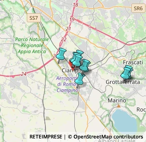 Mappa Via della Repubblica, 00043 Ciampino RM, Italia (2.30455)