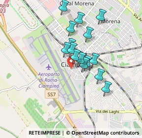 Mappa Via della Repubblica, 00043 Ciampino RM, Italia (0.73533)