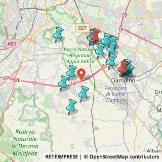 Mappa E80, 00178 Roma RM, Italia (4.0145)