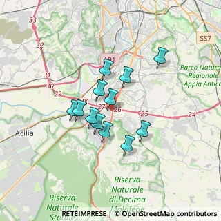 Mappa 00128 Mostacciano RM, Italia (2.7475)