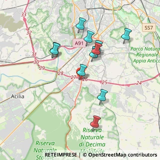 Mappa 00128 Mostacciano RM, Italia (3.80364)