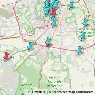 Mappa 00128 Mostacciano RM, Italia (6.439)