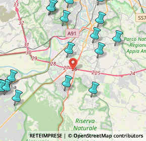 Mappa 00128 Mostacciano RM, Italia (6.2405)