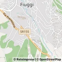 Karte Fiuggi