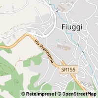地图 Fiuggi