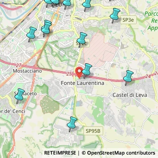 Mappa Via Bruno Pontecorvo, 00134 Roma RM, Italia (3.64889)