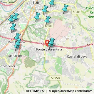 Mappa Via Bruno Pontecorvo, 00134 Roma RM, Italia (2.905)