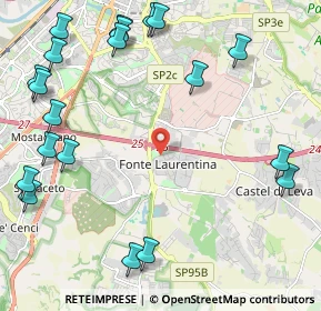 Mappa Via Bruno Pontecorvo, 00134 Roma RM, Italia (3.123)