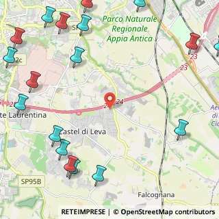 Mappa Via Giovanni Ignazio Molina, 00134 Roma RM, Italia (3.809)