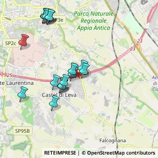 Mappa Via Giovanni Ignazio Molina, 00134 Roma RM, Italia (2.2315)