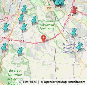 Mappa Via Giovanni Ignazio Molina, 00134 Roma RM, Italia (6.754)