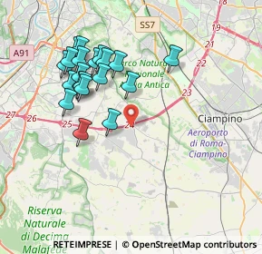 Mappa Via Giovanni Ignazio Molina, 00134 Roma RM, Italia (3.945)