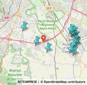 Mappa Via Giovanni Ignazio Molina, 00134 Roma RM, Italia (4.98231)