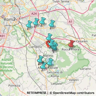 Mappa Moresi Agenzia Funebri, 00046 Roma RM, Italia (6.34308)