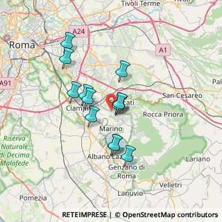 Mappa Moresi Agenzia Funebri, 00046 Roma RM, Italia (5.80538)