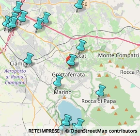 Mappa V.le Giovanni Dusmet, 00046 Grottaferrata RM, Italia (6.5545)