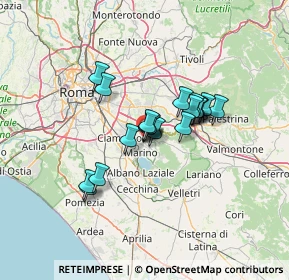 Mappa V.le Giovanni Dusmet, 00046 Grottaferrata RM, Italia (9.7865)