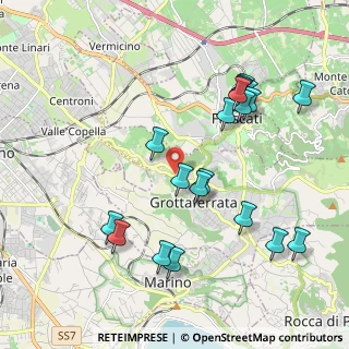 Mappa Grottaferrata, 00046 Grottaferrata RM, Italia (2.235)