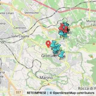 Mappa Grottaferrata, 00046 Grottaferrata RM, Italia (1.65111)