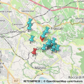 Mappa Grottaferrata, 00046 Grottaferrata RM, Italia (1.28867)