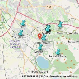 Mappa Grottaferrata, 00046 Grottaferrata RM, Italia (3.09)