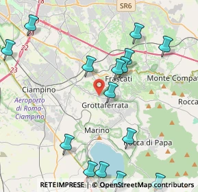 Mappa Grottaferrata, 00046 Grottaferrata RM, Italia (5.336)