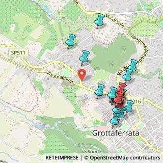 Mappa Grottaferrata, 00046 Grottaferrata RM, Italia (0.5965)