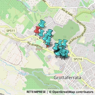 Mappa Grottaferrata, 00046 Grottaferrata RM, Italia (0.29259)