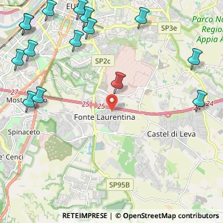 Mappa Via Orazio Tedone, 00134 Roma RM, Italia (3.588)