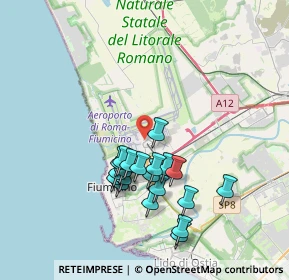 Mappa Via dell' Aeroporto di Fiumicino 320 Airport, 00050 Fiumicino RM, Italia (3.5535)