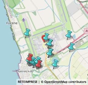 Mappa Via L.Da Vinci Airport, 00050 Roma RM, Italia (2.0895)