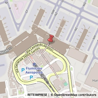 Mappa Aeroporto Leonardo Da Vinci Presso Aeroporto di Roma Fiumicino, T1, 00050 Fiumicino RM, Italia, 00050 Fiumicino, Roma (Lazio)