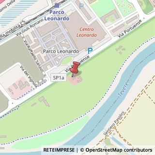 Mappa Via Portuense, 21+200, 00054 Fiumicino, Roma (Lazio)