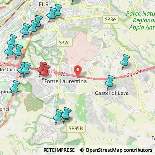 Mappa Via Guido Ascoli, 00134 Roma RM, Italia (3.352)